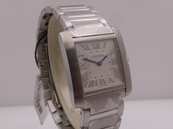 Cartier Tank Française 4476 NUOVO FULL STICKERED with TAG PRICE Acciaio Ref. WSTA0074