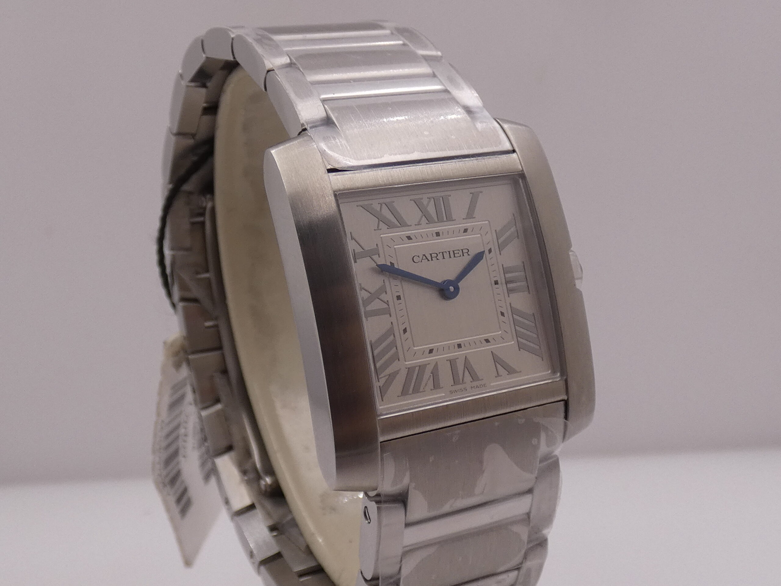 Cartier Tank Française 4476 NUOVO FULL STICKERED with TAG PRICE Acciaio Ref. WSTA0074 - immagine 10