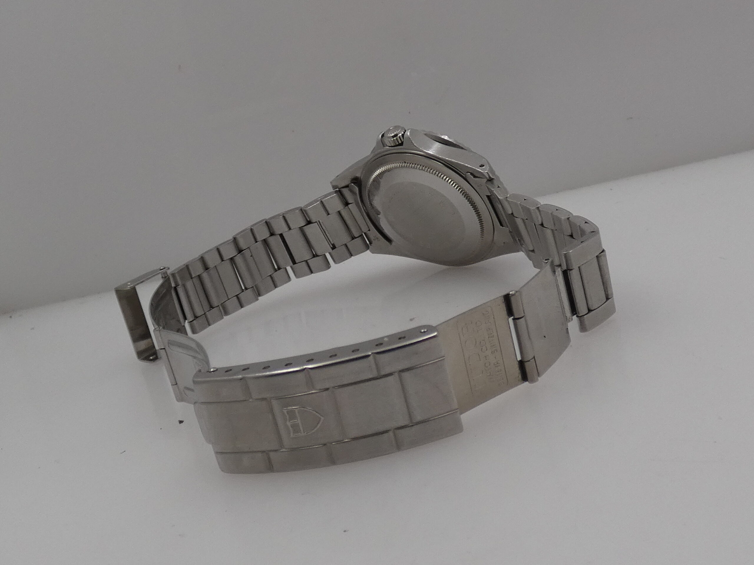 Tudor Submariner By Rolex 75090 36mm Blue Dial & Bezel MAI LUCIDATO Anno 1993 Automatico Acciaio - immagine 9