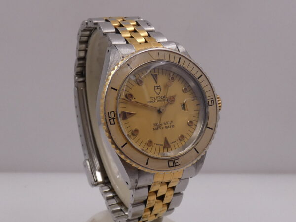 Tudor Prince Oysterdate Mini Sub 94401 By Rolex Nipple Dial Automatico Acciaio & 18Kt G.F. Anno 1988