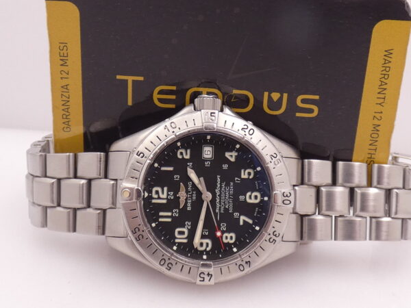 Breitling Superocean Professional 5000ft A17345 WITH BOX Automatico Anni 2000's Braccialato