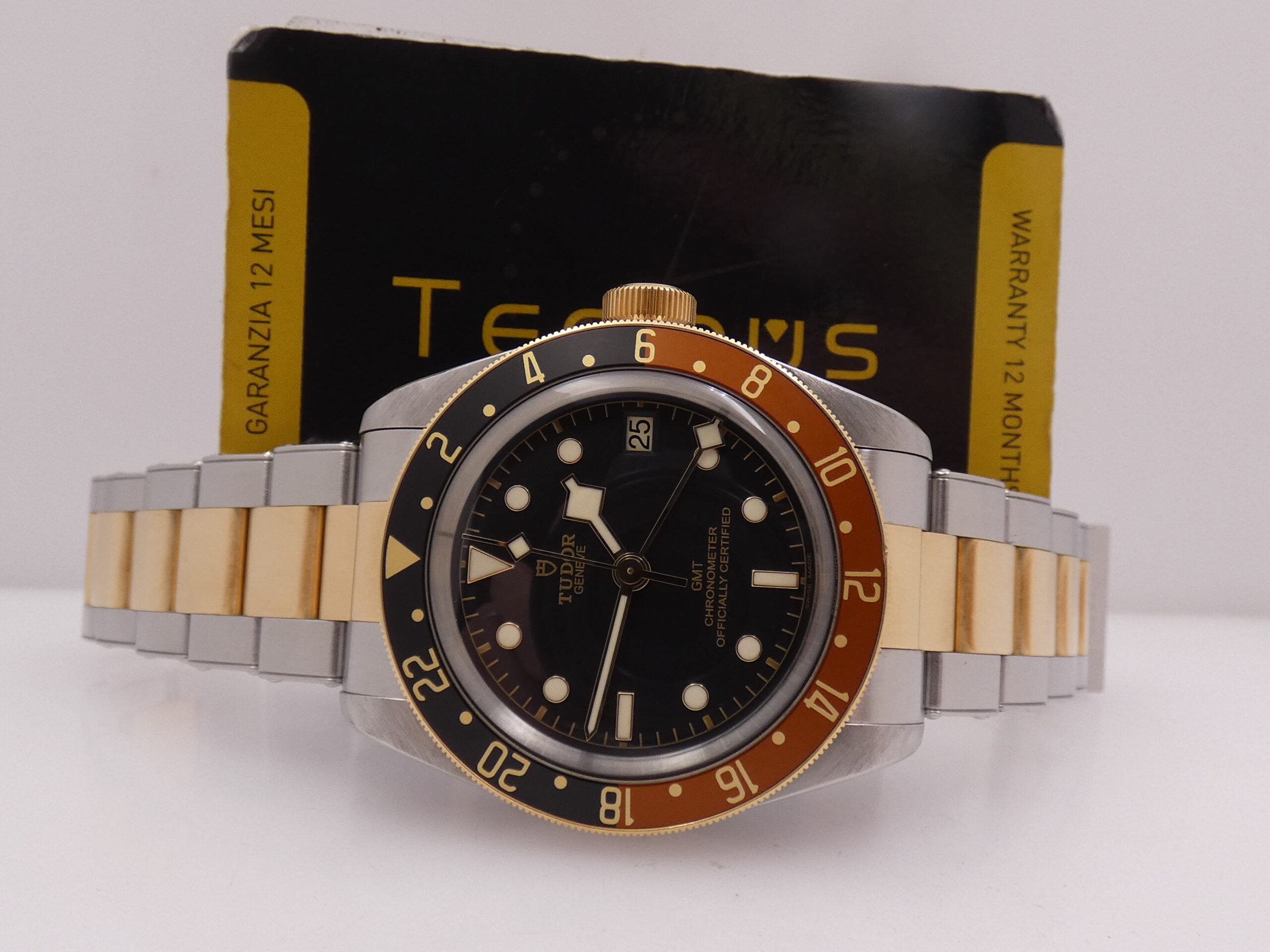 Tudor Black Bay GMT S&G 79833MN Oro 18Kt & Acciaio TOP CONDITION WITH BOX Automatico - immagine 2
