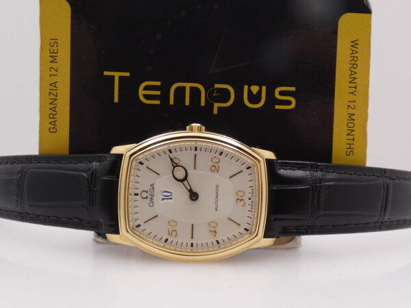 Omega De Ville Prestige Ultra Raro Jumping Hour 4653.31.00 Oro 18Kt BOX&PAPERS TOP CONDITION Anno 2002 Automatico