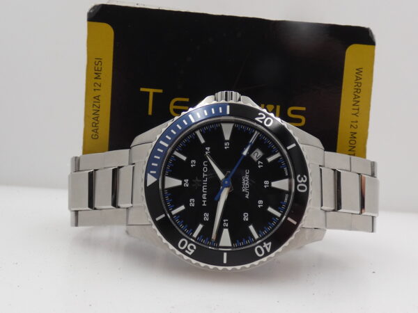 Hamilton Khaki Navy Scuba Batman H823151 BOX&PAPERS Aprile 2024 Automatico Acciaio