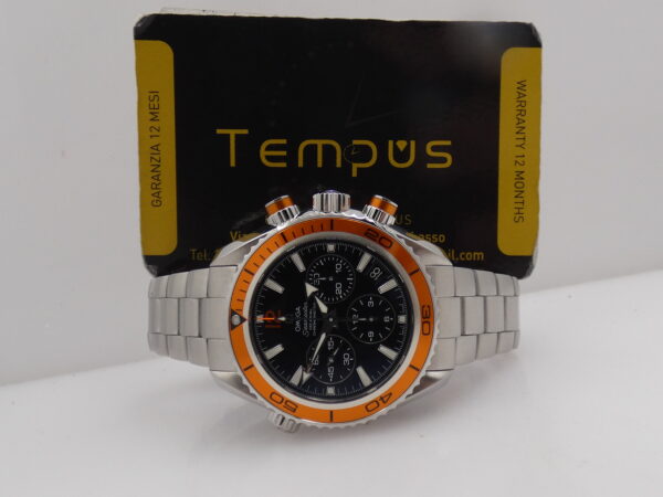 Cronografo Co-Axial Omega Seamaster Planet Ocean LIKE NEW BOX&PAPERS Automatico Acciaio For Ladies Ref. 222.30.38.50.01.002