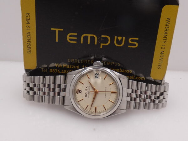 Rolex Oysterdate Precision 30mm 6466 Jubilee ANNO 1962 Carica Manuale Acciaio Vintage