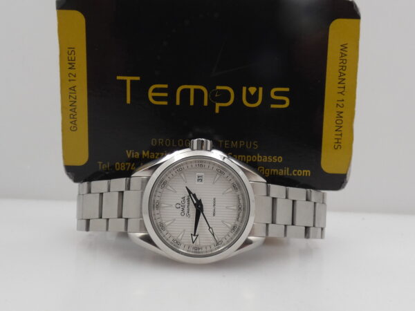 Omega Seamaster Aqua Terra Lady 30mm BOX&PAPERS Anno 2017 Argentè Teak Dial Acciaio Ref. 231.10.30.60.02.001