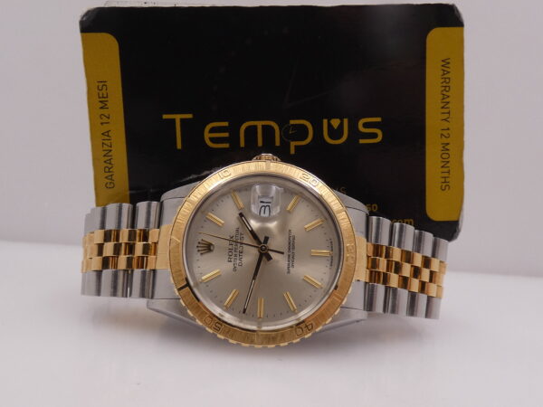 Rolex Datejust Turn-O-Graph 16253 Oro 18Kt & Acciaio BOX&PAPERS By BUCHERER Anno 1986 UNICO PROPRIETARIO Automatico Bracciale Jubilee