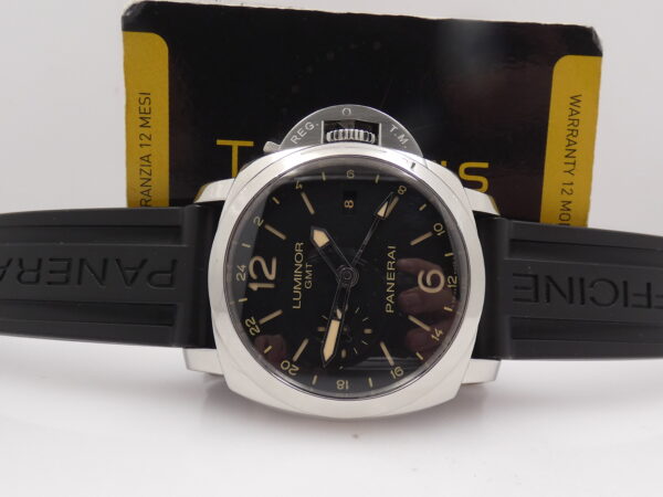 Panerai Luminor 1950 3 Days GMT Automatico PAM00531 TOP CONDITION LIMITED EDITION 1500pz nel MONDO Acciaio