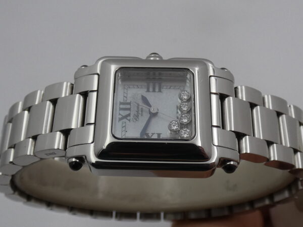 Chopard Happy Sport Lady 8892 MOP & Floating Diamonds Dial BOX&PAPERS 2000's Acciaio Braccialato