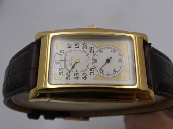 Bulova Saltarello Jumping Hours DA1322 TOP CONDITION 18Kt G.F. BOX&PAPERS '1990s Manuale