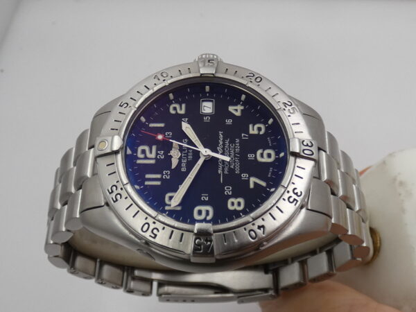 Breitling Superocean Professional 5000ft A17345 WITH BOX Automatico Anni 2000's Braccialato