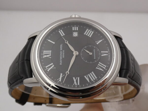 Raymond Weil Maestro 2838 TOP CONDITION WITH BOX Black Dial Automatico Acciaio