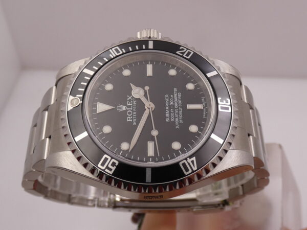 Rolex Submariner No Date 114060 NEW OLD STOCK Full Stickered Chromalight BOX&PAPERS ITALIA 2018 Black Ceramic Bezel Automatico Acciaio