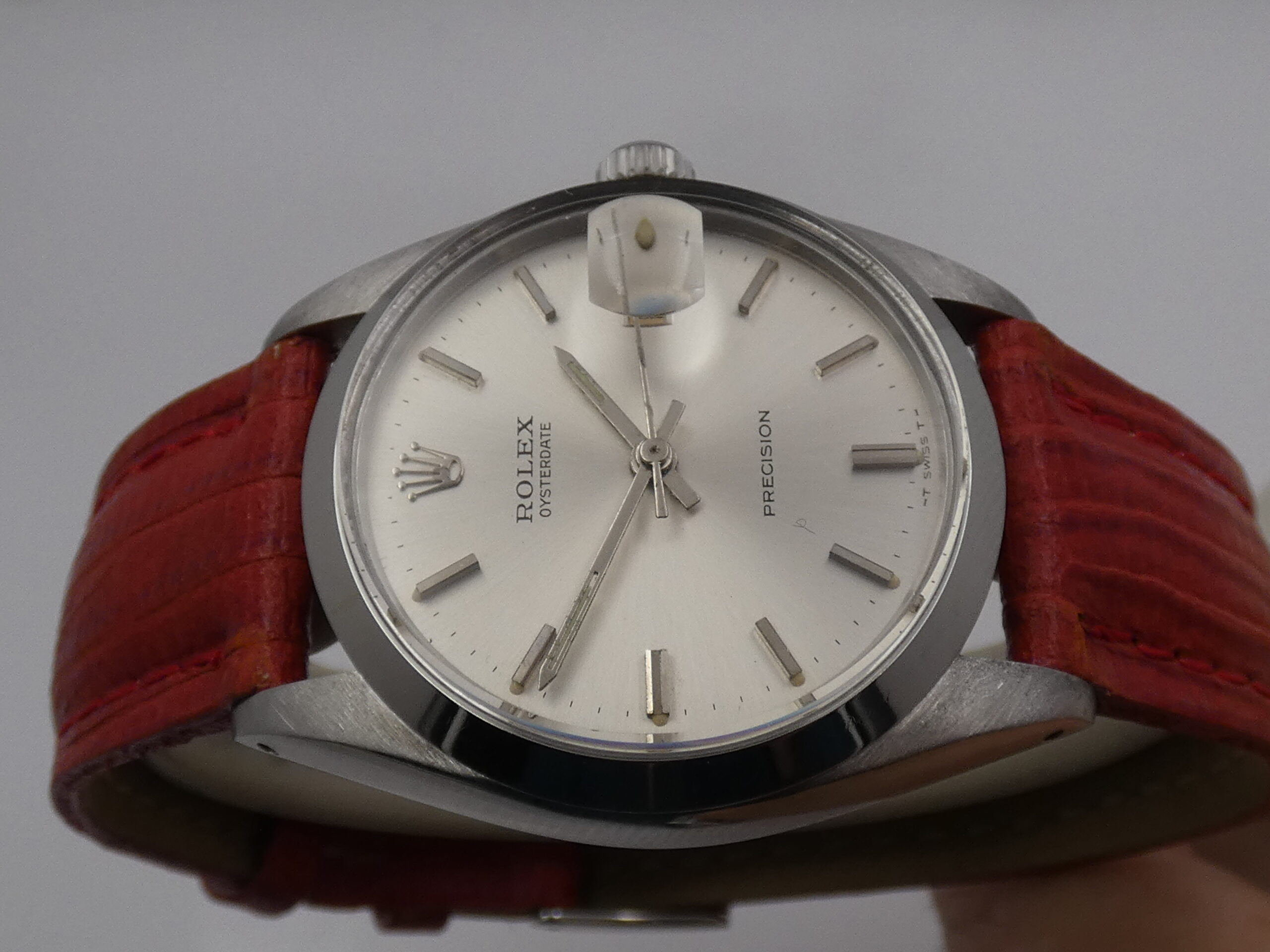 Rolex Oysterdate Precision 6694 Anno 1969 Original Dial Carica Manuale Acciaio Vintage