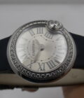 Cartier Ballon Blanc Baron Lady BOX&PAPERS Factory Diamond Bezel ANNO 2021 Acciaio W4BL0002