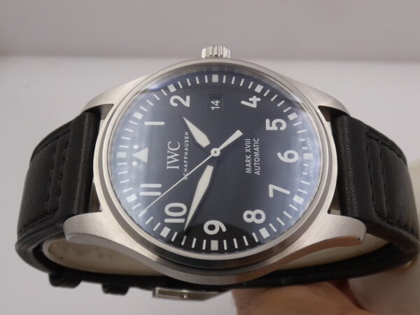 IWC Pilot Mark XVIII IW3270 TOP CONDITION BOX&PAPERS Anno 2019 Automatico Acciaio