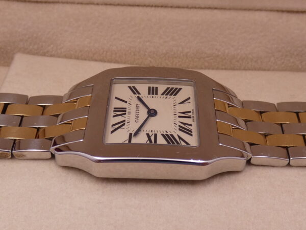 Cartier Santos Demoiselle 26mm BOX&PAPERS Acciaio&Oro 18Kt ANNO 2017 For Ladies 2701 - W25067Z6 TOP CONDITION Wonderful !!!