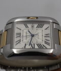 Cartier Tank Anglaise BOX&PAPERS Automatico Acciaio & Oro 18Kt TOP CONDITION Anno 2016 W5310047-3511