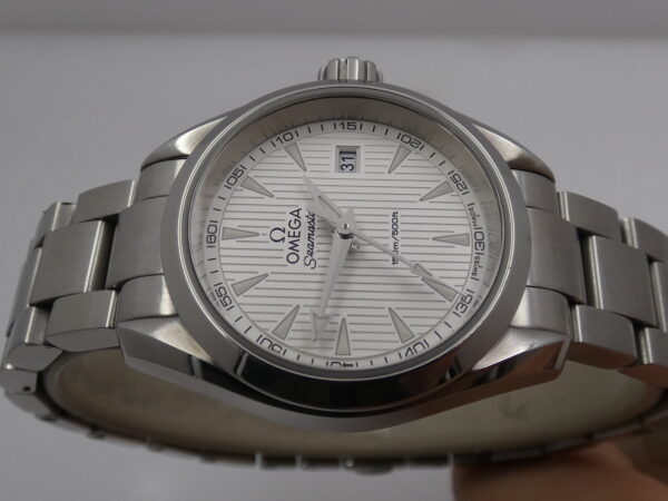 Omega Seamaster Aqua Terra Lady 30mm BOX&PAPERS Anno 2017 Argentè Teak Dial Acciaio Ref. 231.10.30.60.02.001