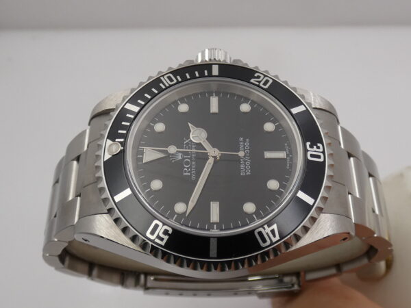 Rolex Submariner (No Date) 14060M BOX&PAPERS Italia Never Polished Anno 2003 TOP CONDITION Automatico Acciaio