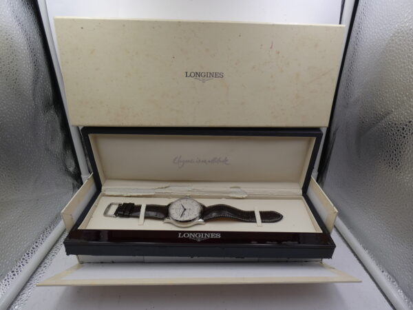 Cronografo Longines Twenty-Four Hours Heritage Single Push-Piece 47,5mm L2.797.4 With BOX Automatico Acciaio