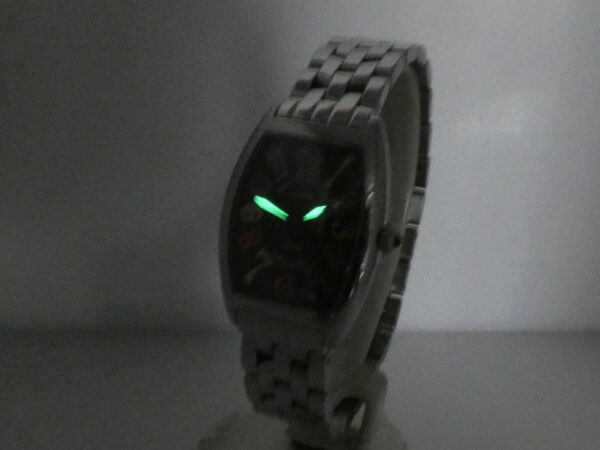 Franck Muller Color Dreams Curvex Lady 1752 QZ Black Dial With BOX TOP CONDITION Acciaio Braccialato