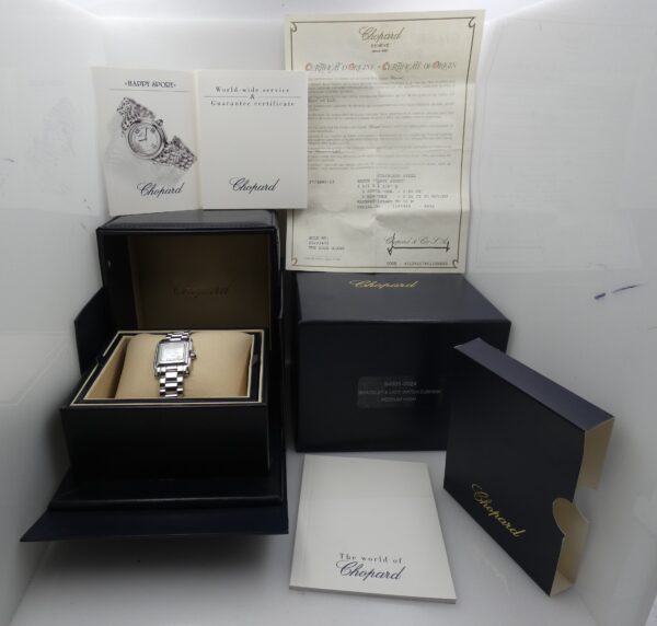 Chopard Happy Sport Lady 8892 MOP & Floating Diamonds Dial BOX&PAPERS 2000's Acciaio Braccialato