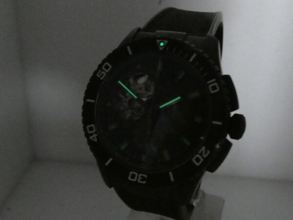 Cronografo Zenith El Primero Stratos Spindrift Open Heart PERFETTE CONDIZIONI BOX&PAPERS Anno 2014 Automatico PVD Nero