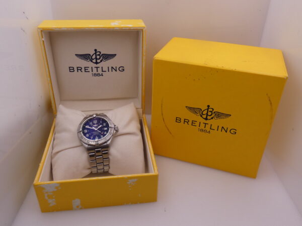 Breitling Superocean Professional 5000ft A17345 WITH BOX Automatico Anni 2000's Braccialato