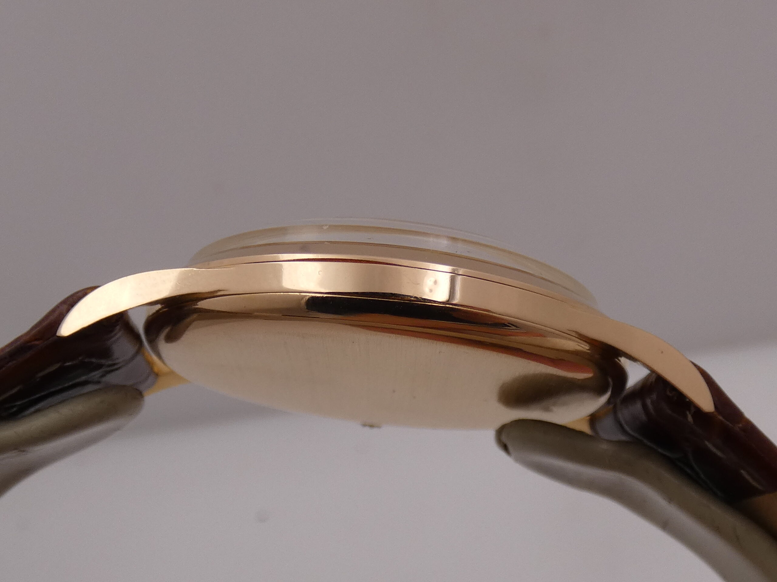 Longines Calatrava 7016 35mm ORO ROSA 18Kt ANNO 1963 TOP CONDITION Carica Manaule Vintage - immagine 11