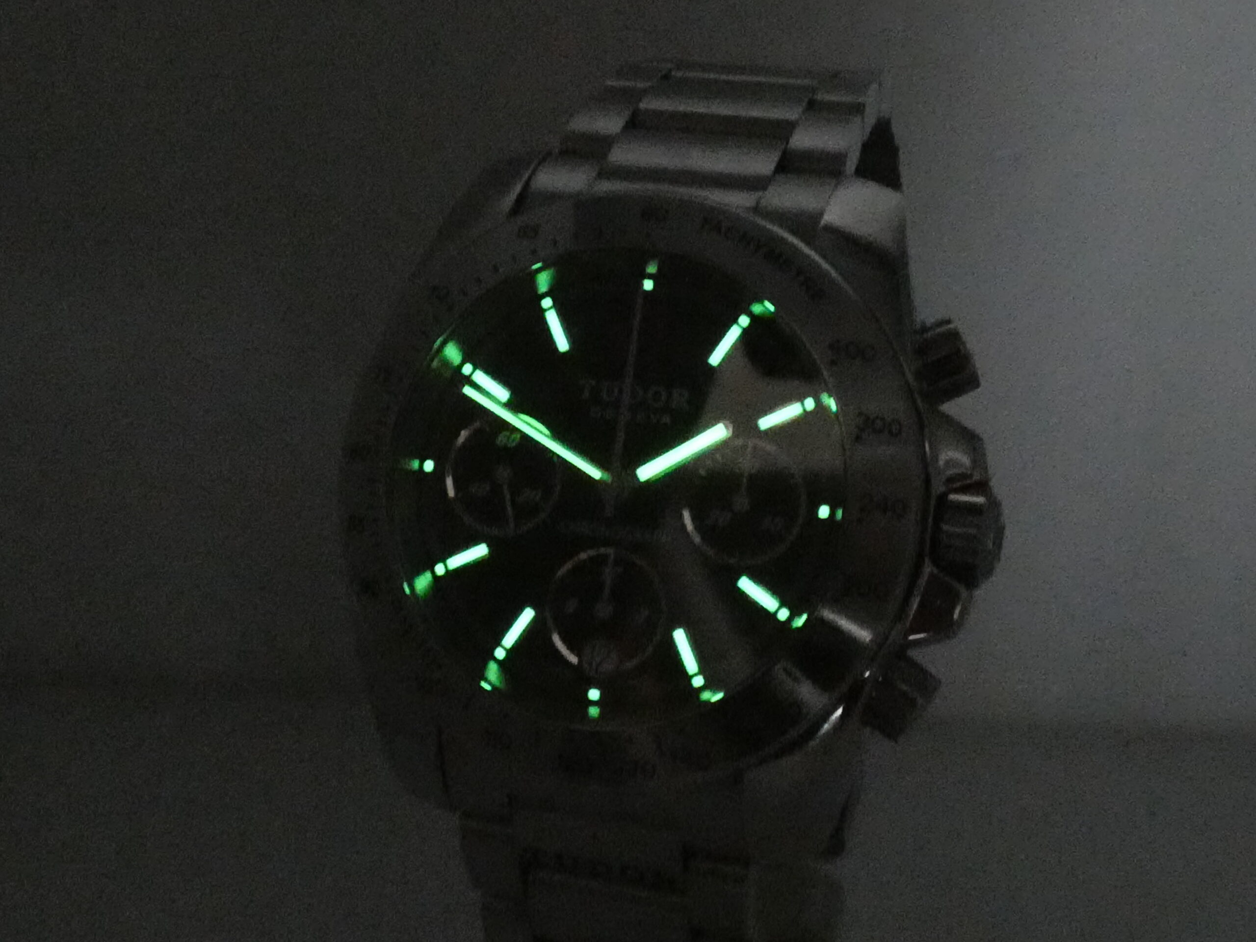 Cronografo Tudor Sport 20300 BOX&PAPERS Automatico ANNO 2008 Black Dial Braccialato Acciaio - immagine 11