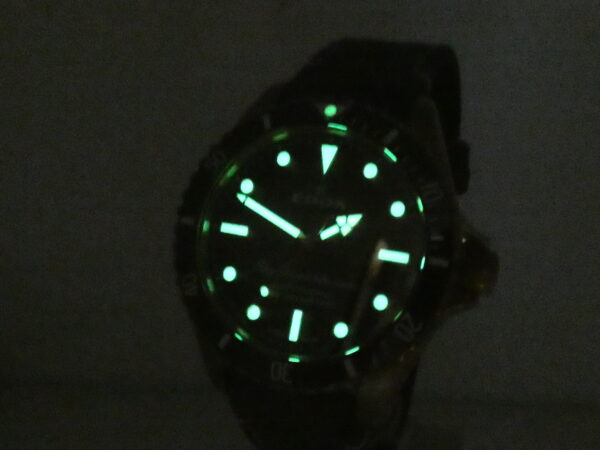 Edox Skydiver Military 80115 BRONZO WITH BOX Limited Edition Automatico