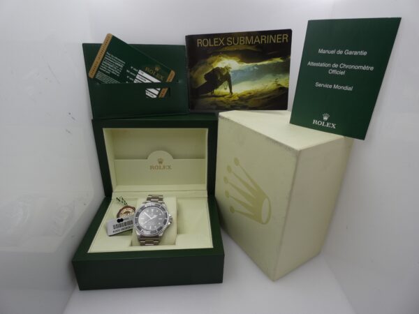 Rolex Submariner No Date 14060M NEW OLD STOCK RRR Random COSC Four Liner FULL SETT ITALIA 2014 FULL STICKERED Automatico Acciaio