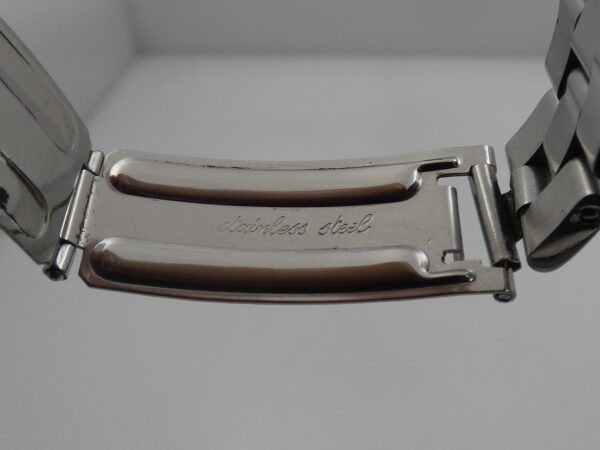 Zenith Surf Automatic ANNI '70s Oversize Tapissè Blue Dial 01-0030-380 Acciaio Braccialato Vintage