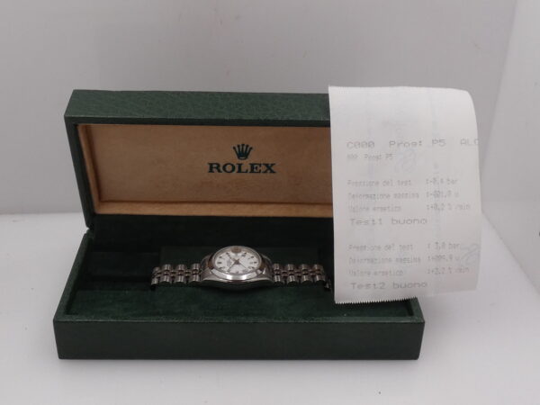 Rolex Oyster Perpetual Lady Date 69160 Bracciale JUBILEE Anno 1985 Automatico Acciaio