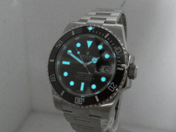 Rolex Submariner Date 116610LN Chromalight NEW OLD STOCK Full Stickered FULL SETT ITALIA 2020 Automatico Acciaio