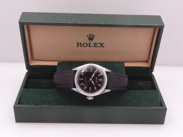 Rolex Oyster Royal Precision 6444 Mid-Size FROM 1957 Black Dial Carica Manuale Acciaio Vintage