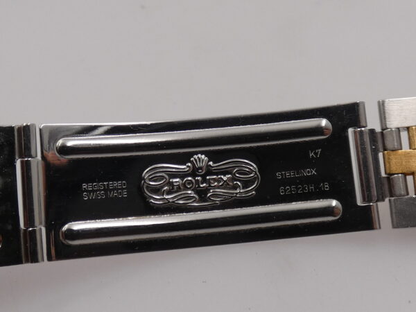 Rolex Datejust Turn-O-Graph 16253 Oro 18Kt & Acciaio BOX&PAPERS By BUCHERER Anno 1986 UNICO PROPRIETARIO Automatico Bracciale Jubilee