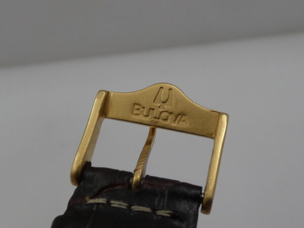 Bulova Saltarello Jumping Hours DA1322 TOP CONDITION 18Kt G.F. BOX&PAPERS '1990s Manuale