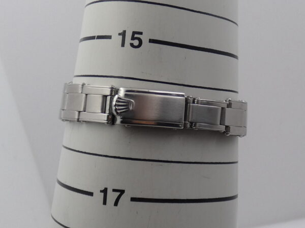 Rolex Oyster Perpetual Lady 26mm 6623 Thunderbird Bezel ANNO 1965 Bracciale a Rivetti Automatico Acciaio