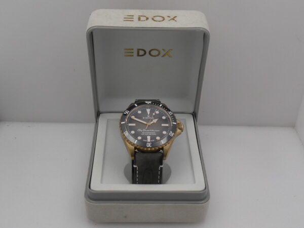 Edox Skydiver Military 80115 BRONZO WITH BOX Limited Edition Automatico