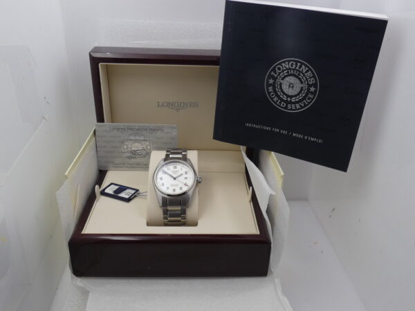 Longines Spirit L3.810.4 NUOVO BOX&PAPERS Dicembre 2025 Automatico Acciaio Braccialato