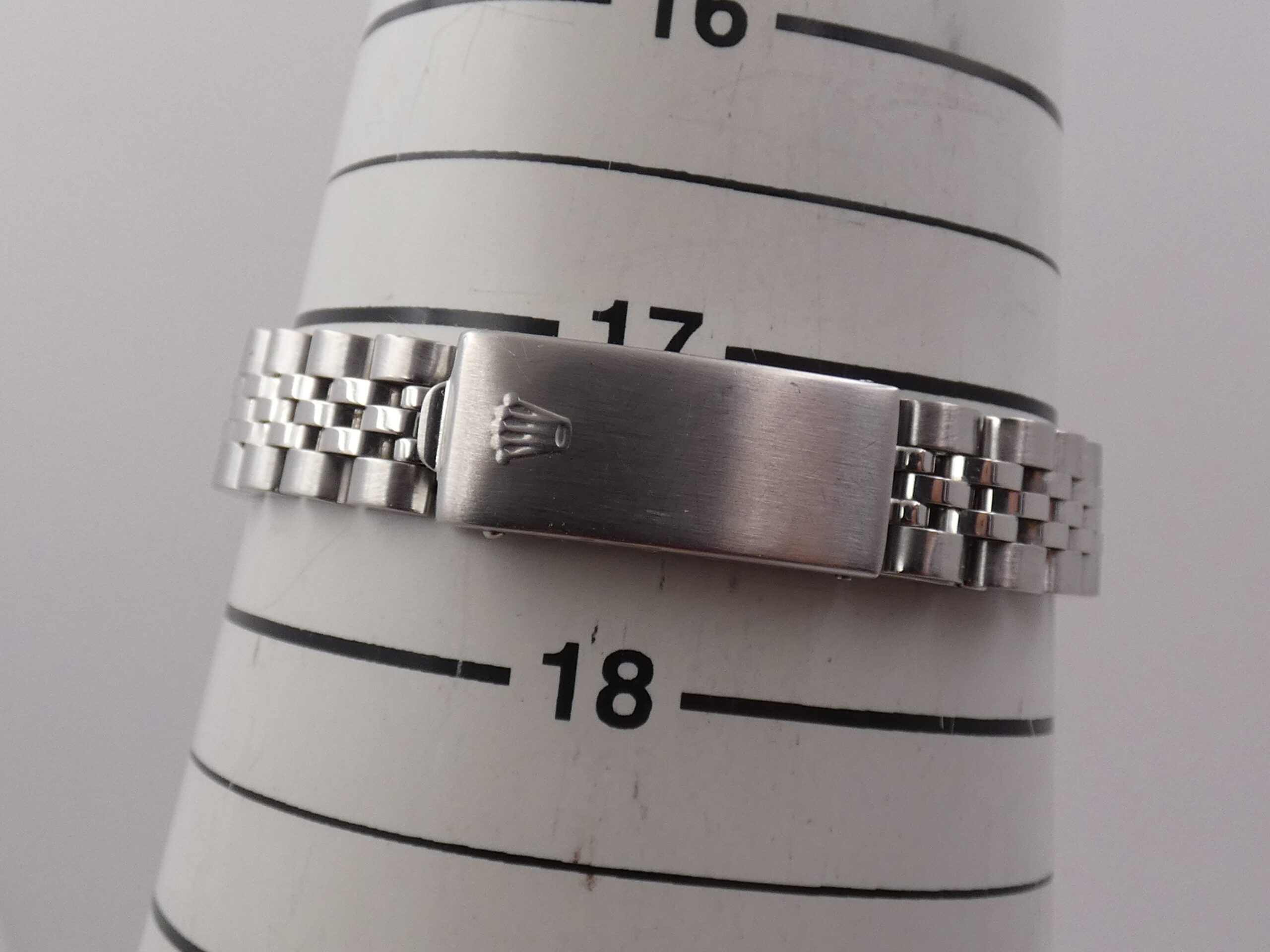 Rolex Oyster Perpetual Lady Date 69160 Bracciale JUBILEE Anno 1985 Automatico Acciaio - immagine 12