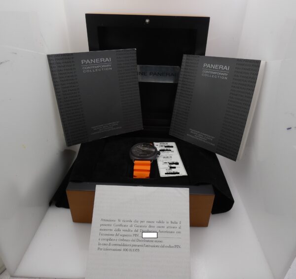 Panerai Radiomir Black Seal 3 Days Composite PAM00505 BOX&PAPERS STICKERS Automatico OP6959 Ceramic Anno 2014