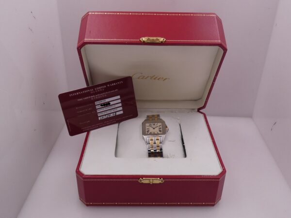 Cartier Santos Demoiselle 26mm BOX&PAPERS Acciaio&Oro 18Kt ANNO 2017 For Ladies 2701 - W25067Z6 TOP CONDITION Wonderful !!!