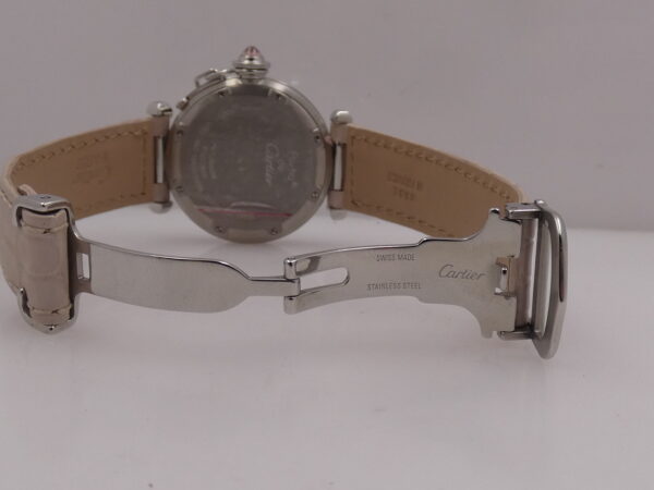 Cartier Pasha C Lady 2324 MOP DIAL Automatico WITH PAPERS Anno 2003 TOP CONDITION W3106499 Acciaio