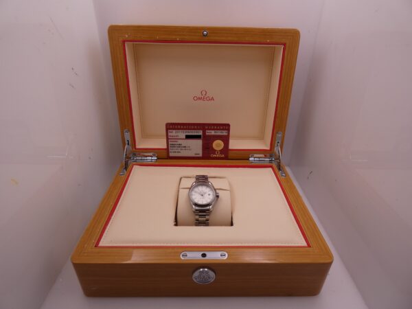 Omega Seamaster Aqua Terra Lady 30mm BOX&PAPERS Anno 2017 Argentè Teak Dial Acciaio Ref. 231.10.30.60.02.001