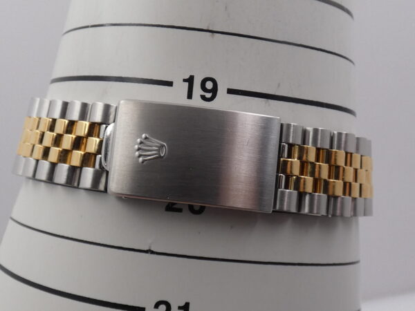 Rolex Datejust Turn-O-Graph 16253 Oro 18Kt & Acciaio BOX&PAPERS By BUCHERER Anno 1986 UNICO PROPRIETARIO Automatico Bracciale Jubilee