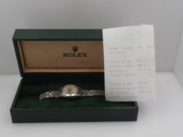 Rolex Oyster Perpetual Lady 67180 Automatico ANNO 1990 TOP CONDITION Braccialato Acciaio
